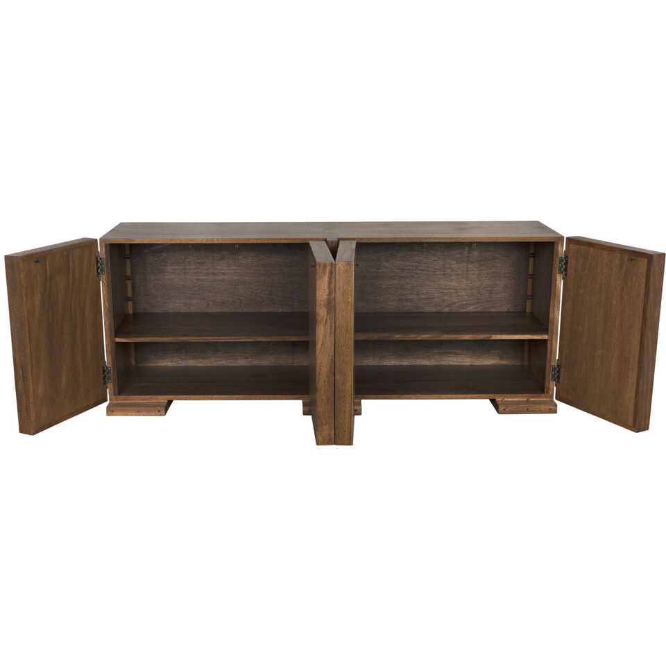Nuala 77.5 X 21.5 inch Dark Walnut Sideboard