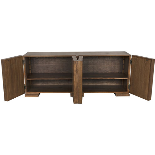Nuala 77.5 X 21.5 inch Dark Walnut Sideboard