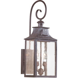 Newton 2 Light 23 inch Old Bronze Outdoor Wall Sconce