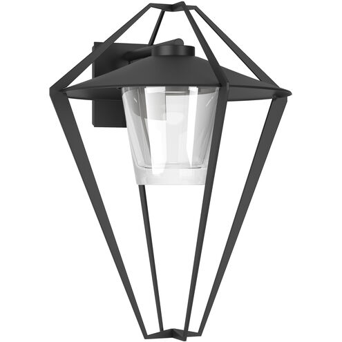 Stellar 1 Light 23.5 inch Coastal Black Outdoor Sconce, Large