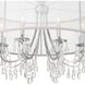 Hampton 8 Light 32 inch Polished Chrome Chandelier Ceiling Light