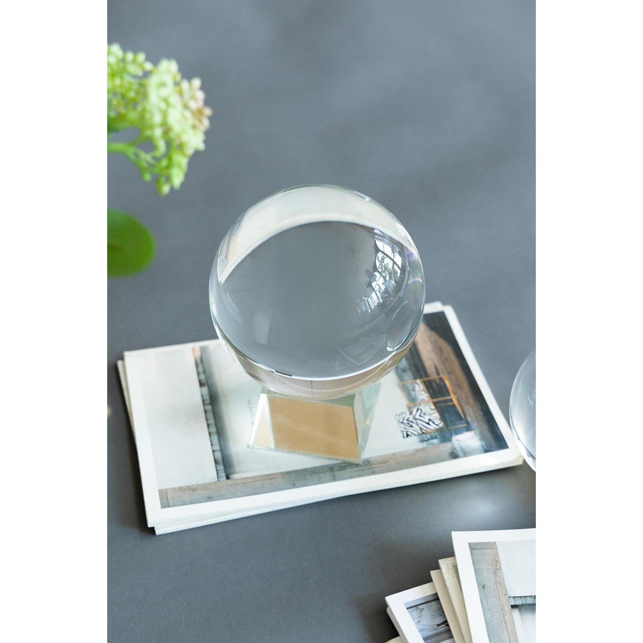 CityScape Clear Decorative Ball