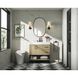Caroline 32 X 34 inch Honey Brown Bathroom Vanity Cabinet