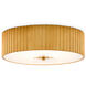 Caravel LED 14 inch Gold Leaf Flush Mount Ceiling Light