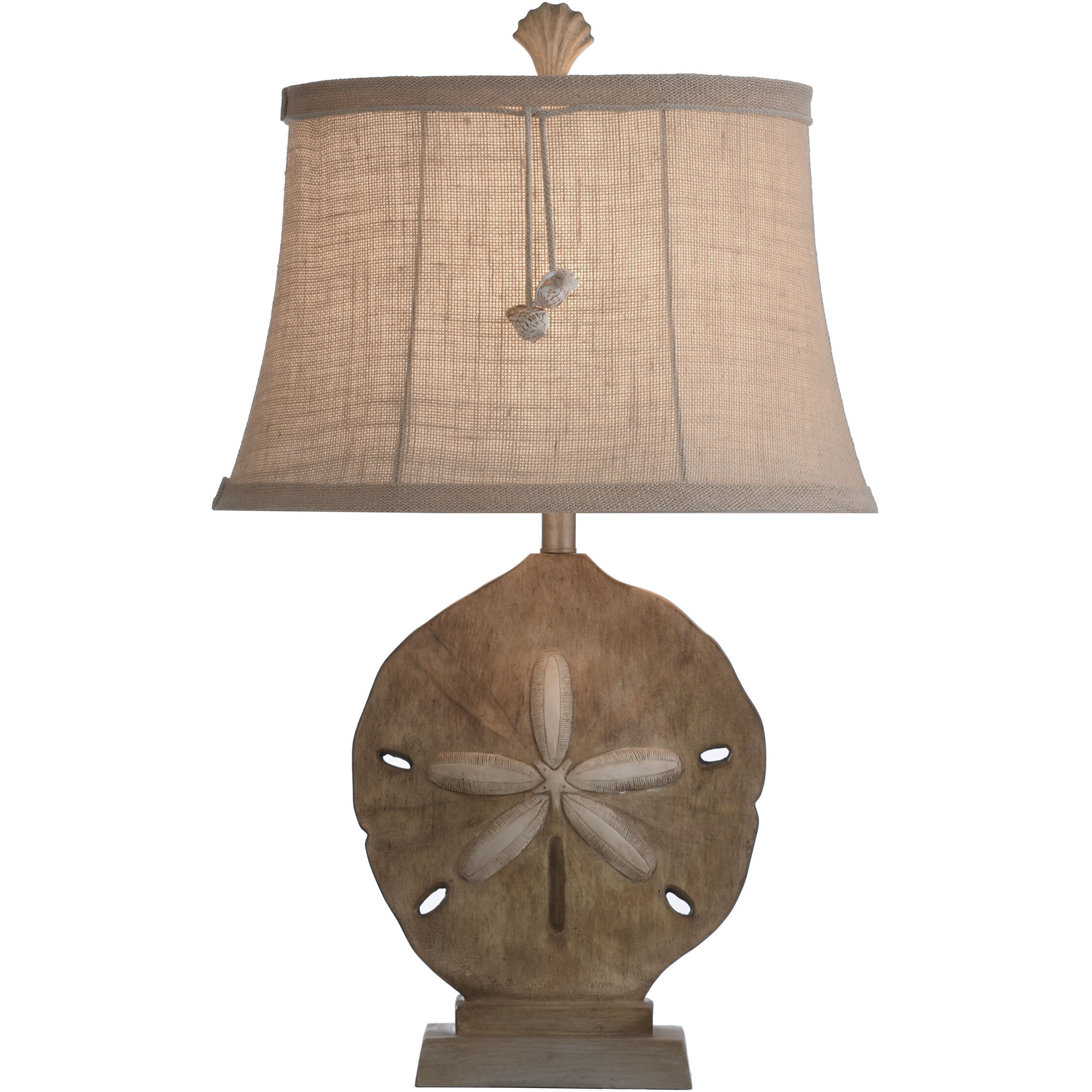 Signature 31 inch 100 watt Sandstone and Silver Table Lamp Portable Light