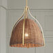 Arcelia 1 Light 12 inch Alturas Gold Pendant Ceiling Light, Medium