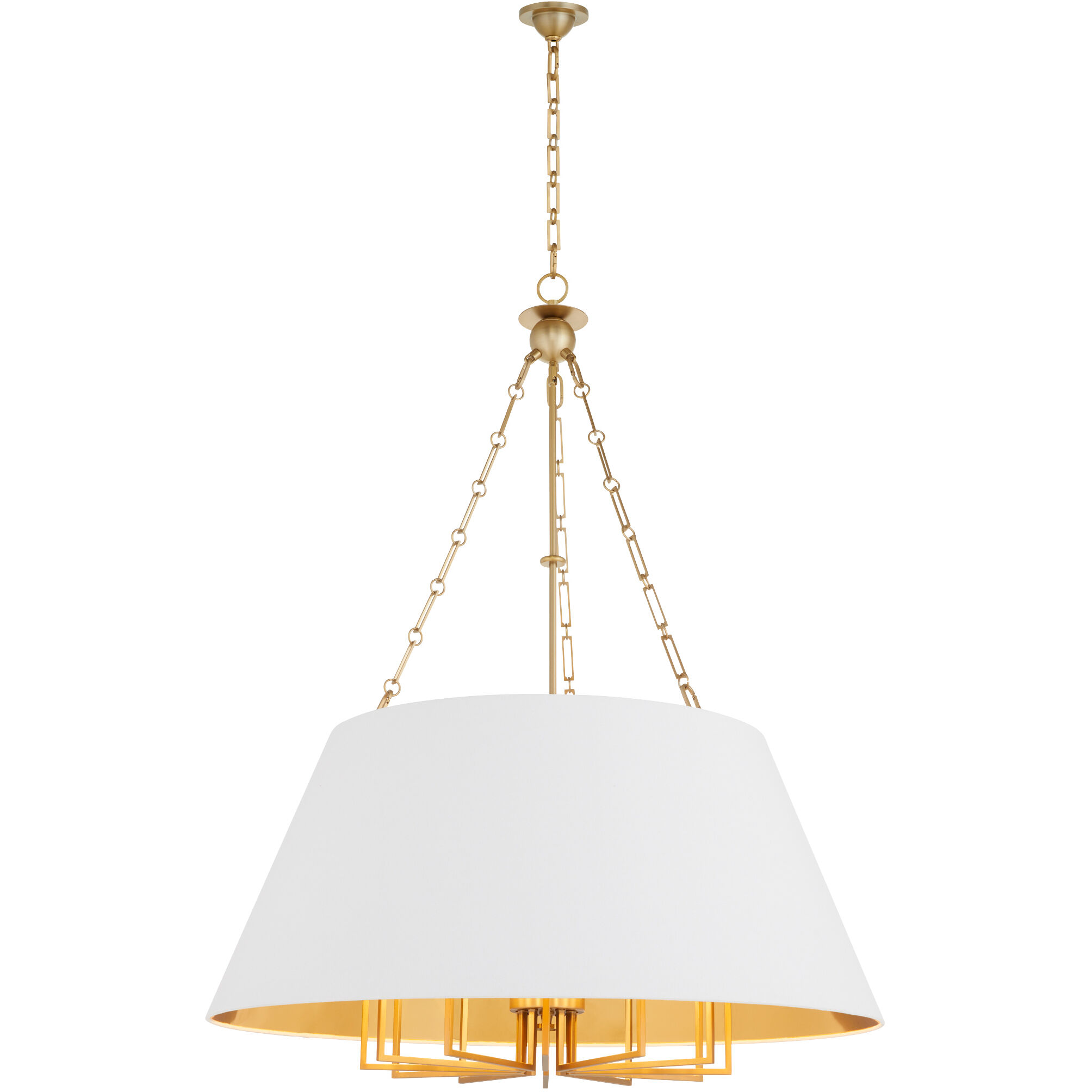 Karnes 12 Light 42 inch Aged Brass Pendant Ceiling Light