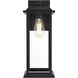 Araceli 1 Light 17 inch Black Outdoor Wall Sconce