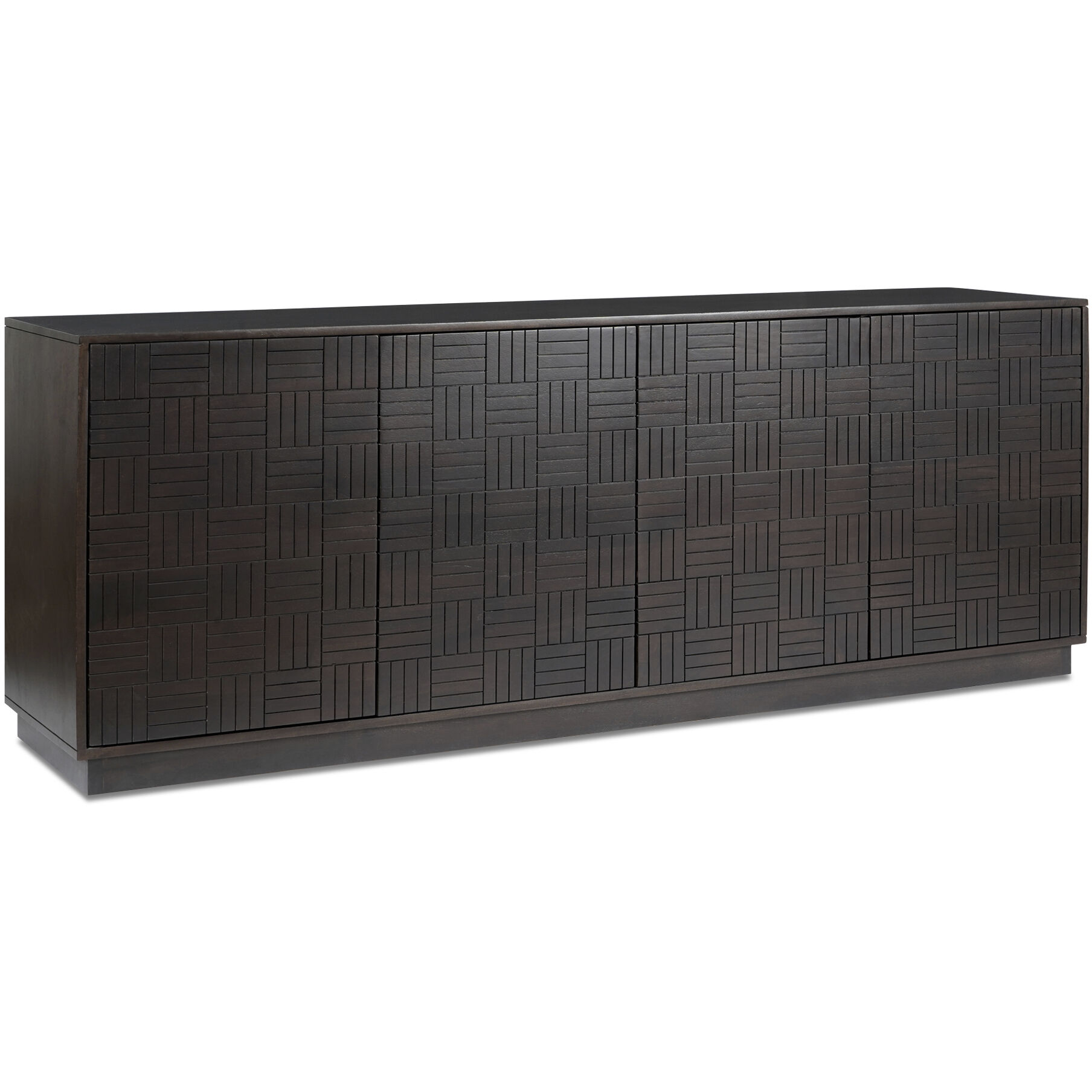 Denman 81 X 18.75 inch Brown Sideboard, 4 Door