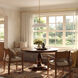 Delarosa 1 Light Greige and Champagne Bronze Pendant Ceiling Light