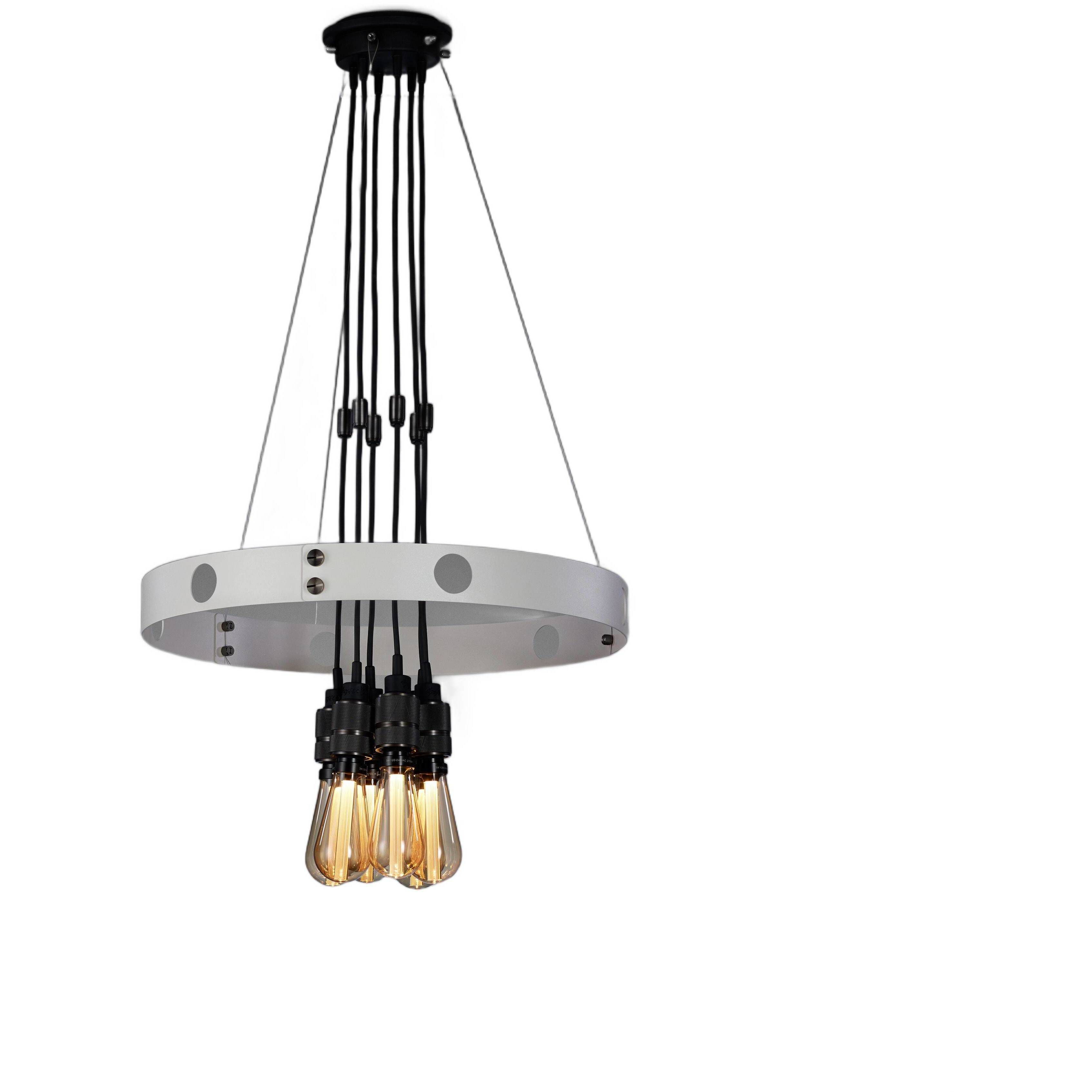 Hero LED 31.5 inch Stone / Smoked Bronze Chandelier Ceiling Light