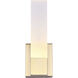 Farrow LED 4.75 inch Gold Vanity Light Wall Light