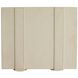 Facci 11 inch Ivory and Antique Brass Box
