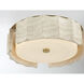 Roslington LED 11.5 inch Gold Flush Mount Ceiling Light