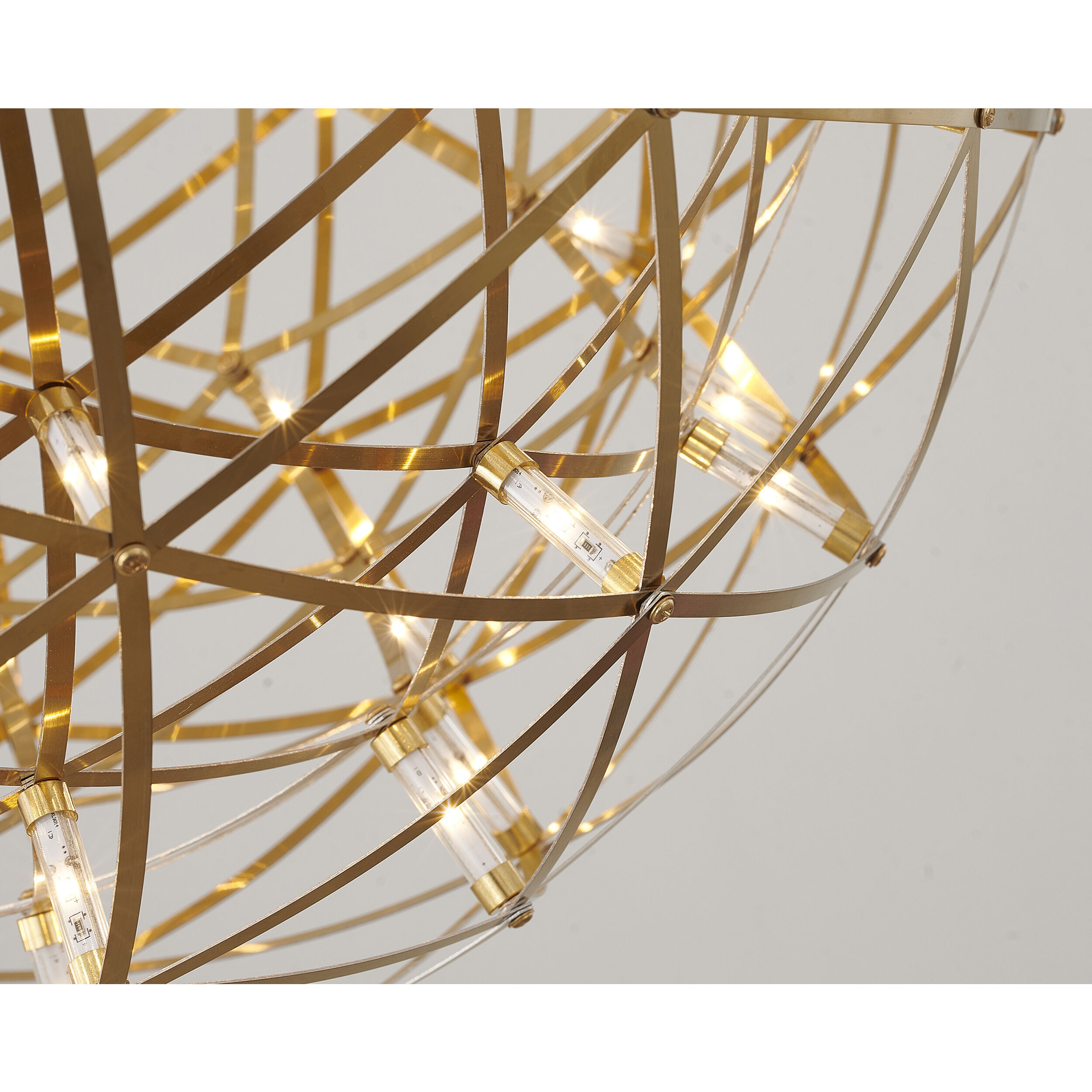 Canada LED 26 inch Gold Chandelier Ceiling Light