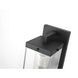 Keaton 1 Light 15 inch Black Outdoor Wall Sconce