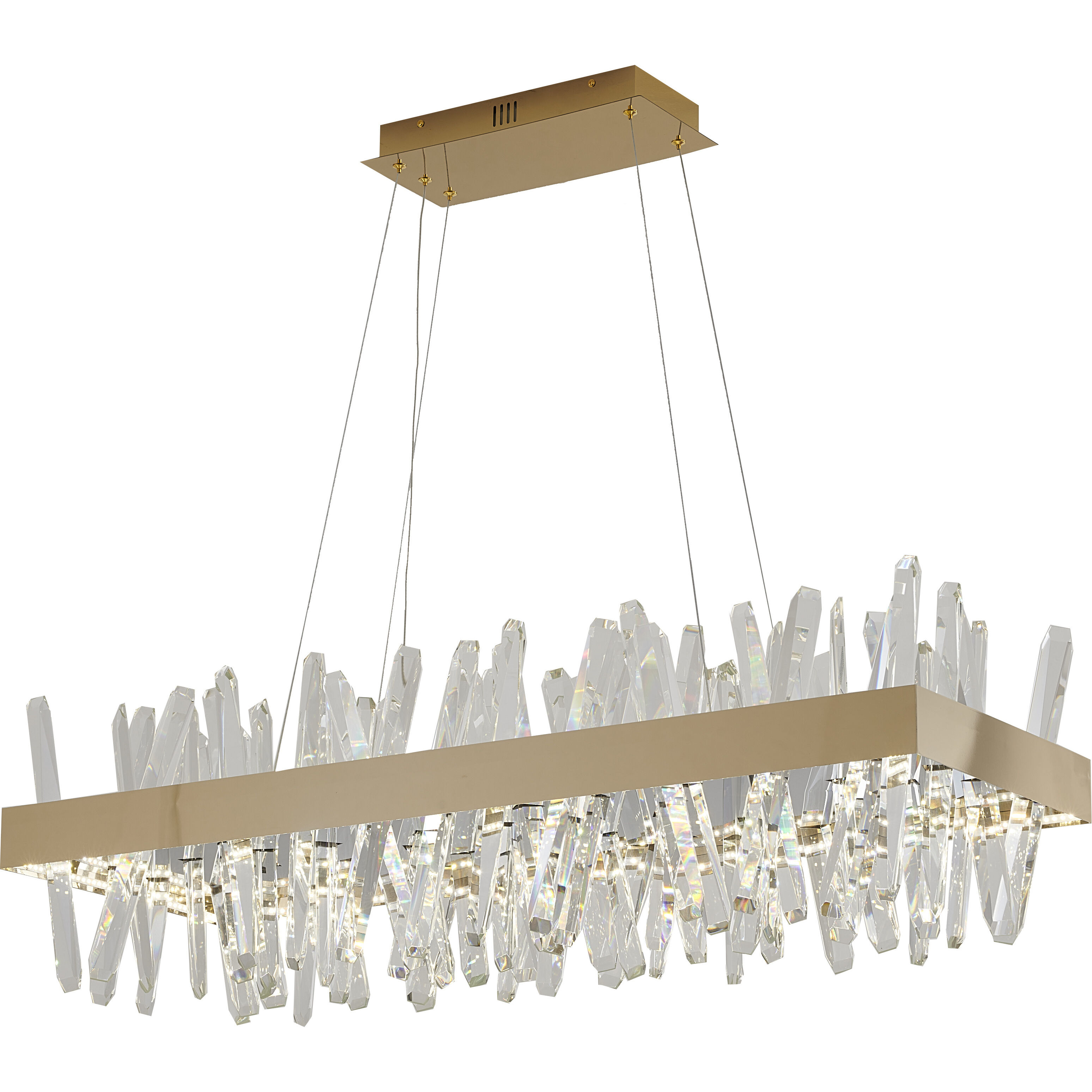 Canada LED 14 inch Gold Chandelier Ceiling Light