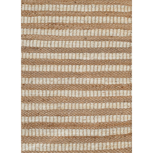 Shuttle Weave Durrie with Fringes 48 X 32 inch Multi Rug, Rectangle