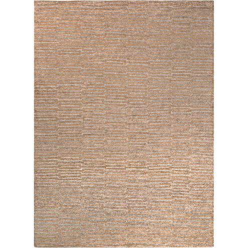 Platinum 36 X 24 inch Camel, Light Gray Rug