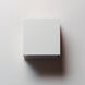 Blok LED 4.75 inch White Outdoor Wall Mount
