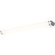 Glamour LED 48.98 inch Brushed Nickel Bath Vanity Light Wall Light
