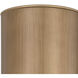 Chiasso LED 7.25 inch Warm Brass Outdoor Wall in 1