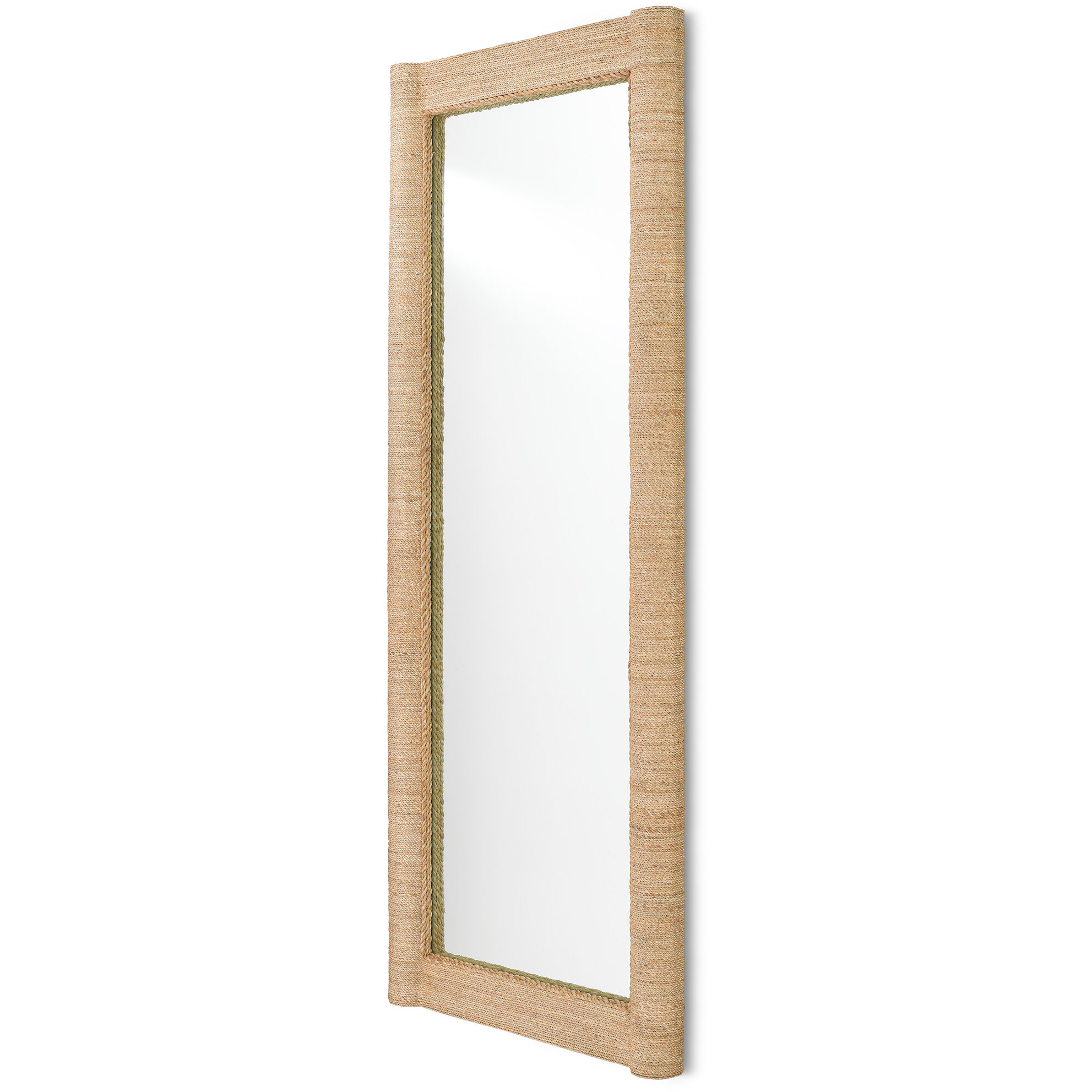 Vilmar 74 X 30 inch Natural/Mirror Floor Mirror