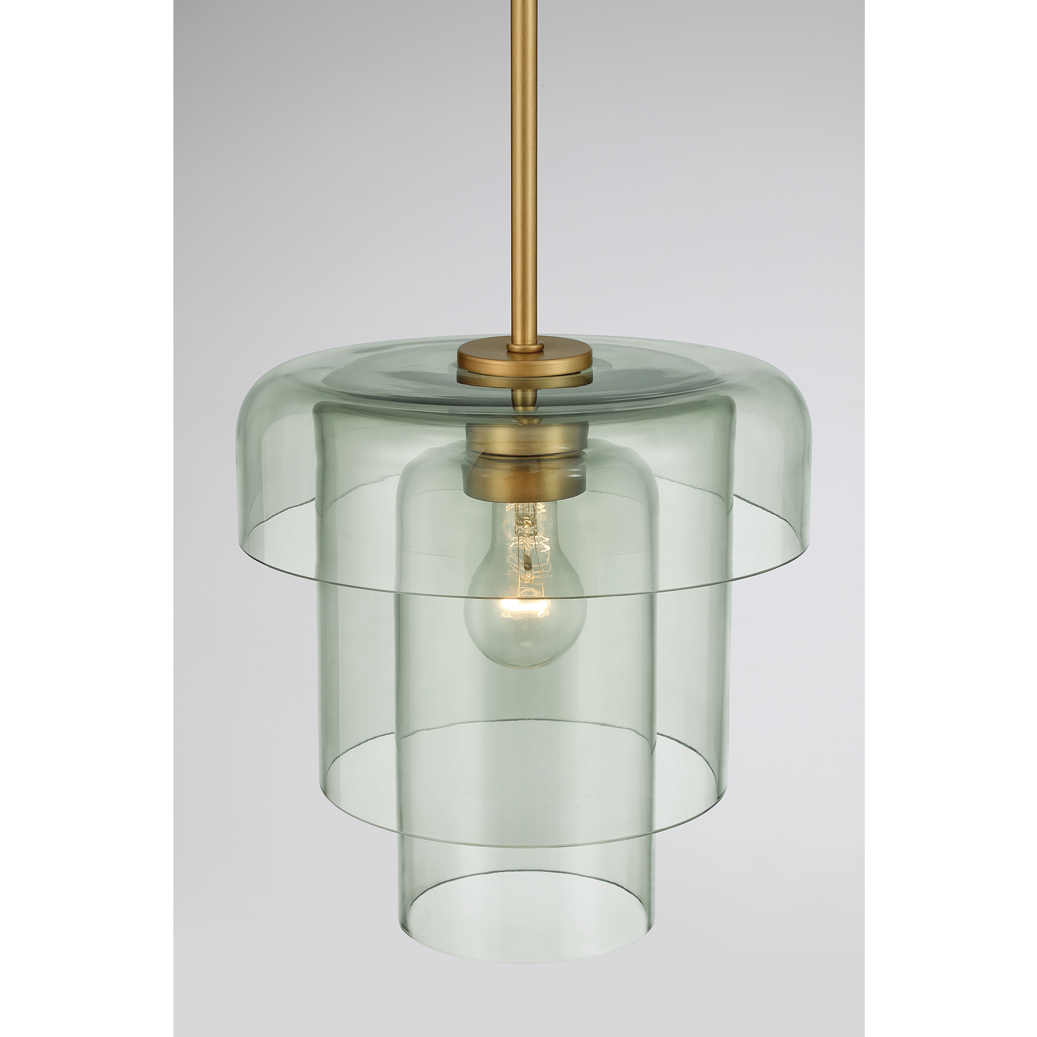 Velique 1 Light 11 inch Legacy Brass Pendant Ceiling Light