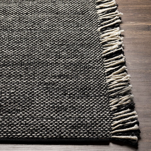Azalea 120 X 96 inch Black Rug in 8 x 10, Rectangle