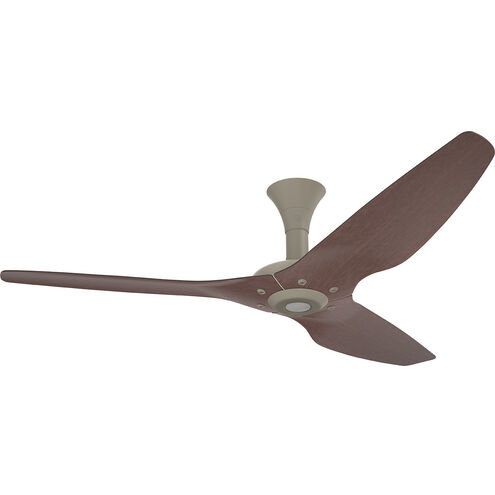 Haiku 60 inch Satin Nickel with Cocoa Bamboo Blades Ceiling Fan
