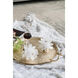 Selenite Stone 5.5 X 4.5 inch Candle Holder
