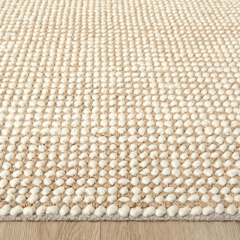 Latur 90 X 63 inch Neutral Rug in 5 x 7