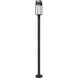 Barwick LED 95 inch Black Outdoor Post Mounted Fixture