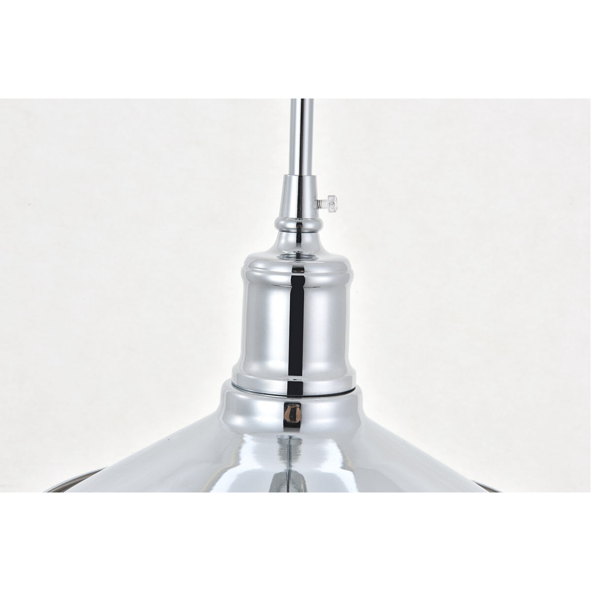 Etude 1 Light 8.7 inch Chrome Pendant Ceiling Light