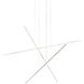 Vega Minor LED 47.25 inch White Multi-Pendant Ceiling Light