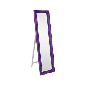 Queen Ann 66 X 18 inch Glossy Royal Purple Floor Mirror