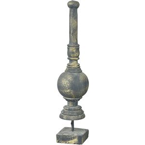 Ironwell Smoke Ornamental Accessory, Table Obelisk