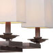 Signature 4 Light 27 inch Antique Bronze Chandelier Ceiling Light