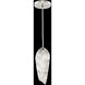 Las Olas 1 Light 5.5 inch Silver Pendant Ceiling Light