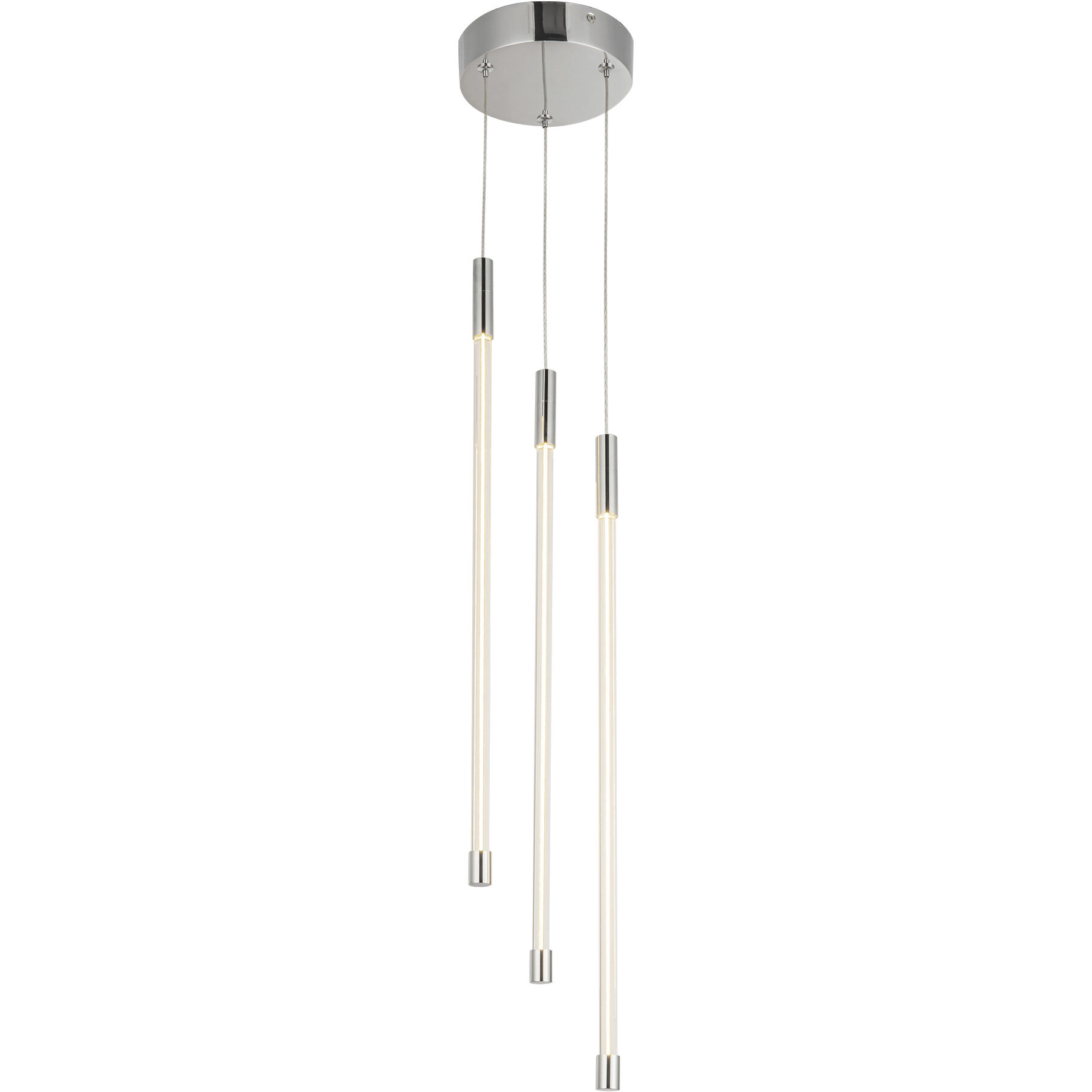 Motif Multi Pendant Ceiling Light in Chrome
