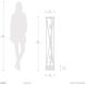 Torque 54 inch 23.00 watt Dark Brown Accent Floor Lamp Portable Light