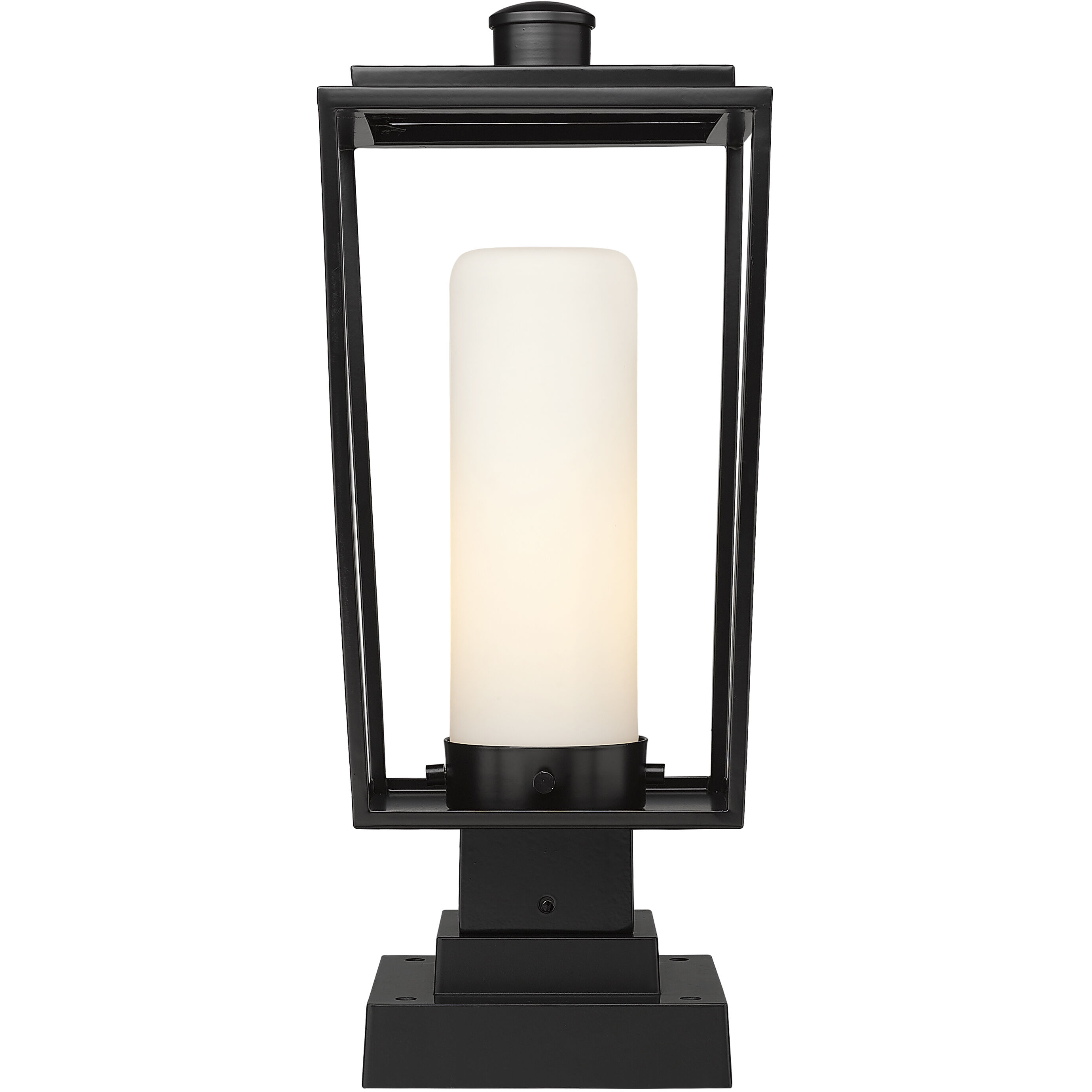 Sheridan 1 Light 19.75 inch Black Outdoor Pier Mounted Fixture