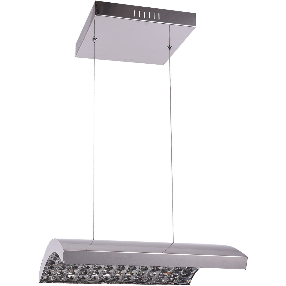 Canada LED 16 inch Chrome Pendant Ceiling Light