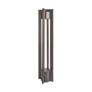 Chamber 277 13.2 watt Bronze On Aluminum Bollards in 2700K