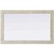 Marlowe 55 X 35 inch Linen White Mirror
