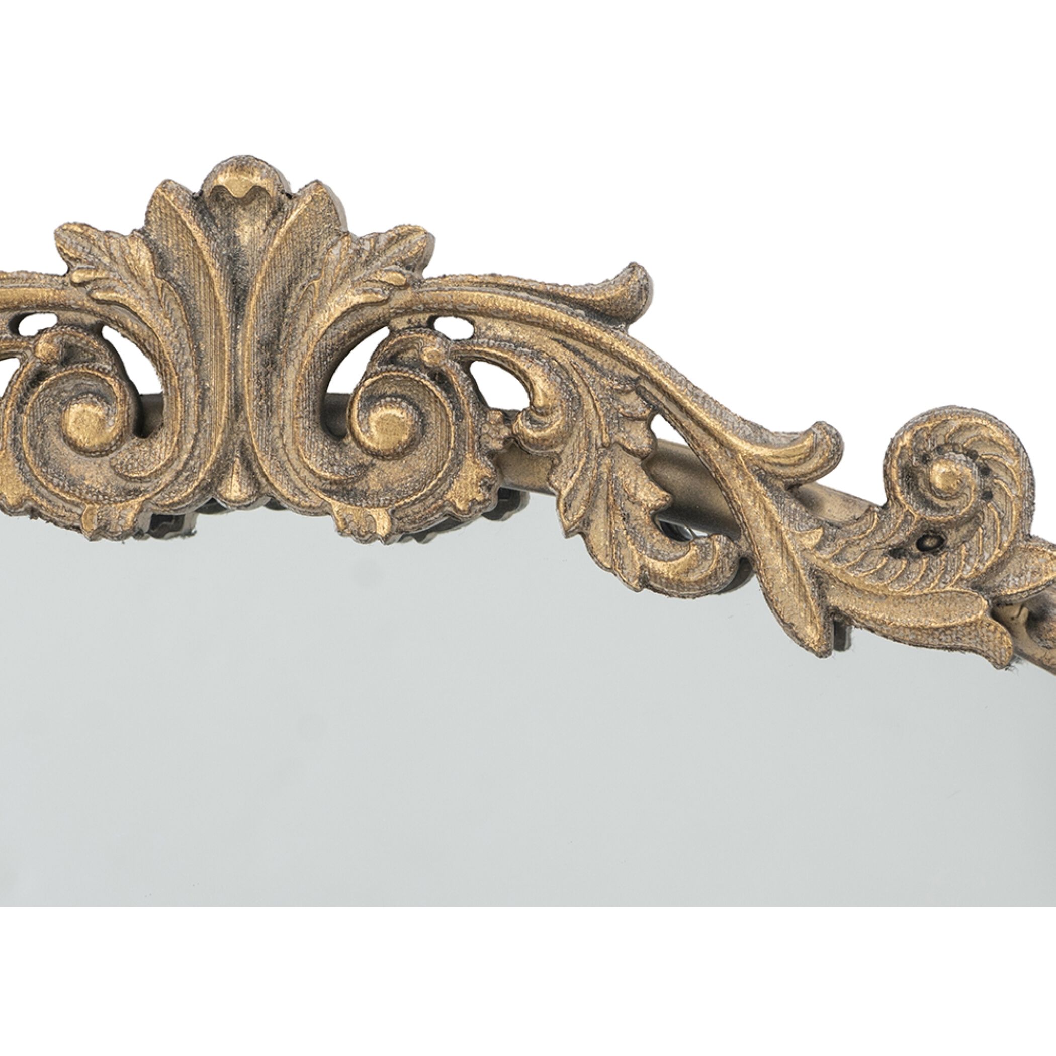 Dia 32 X 30 inch Gold Wall Mirror