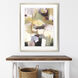 Abstract Green and Gray and Multi and Purple Framed Art