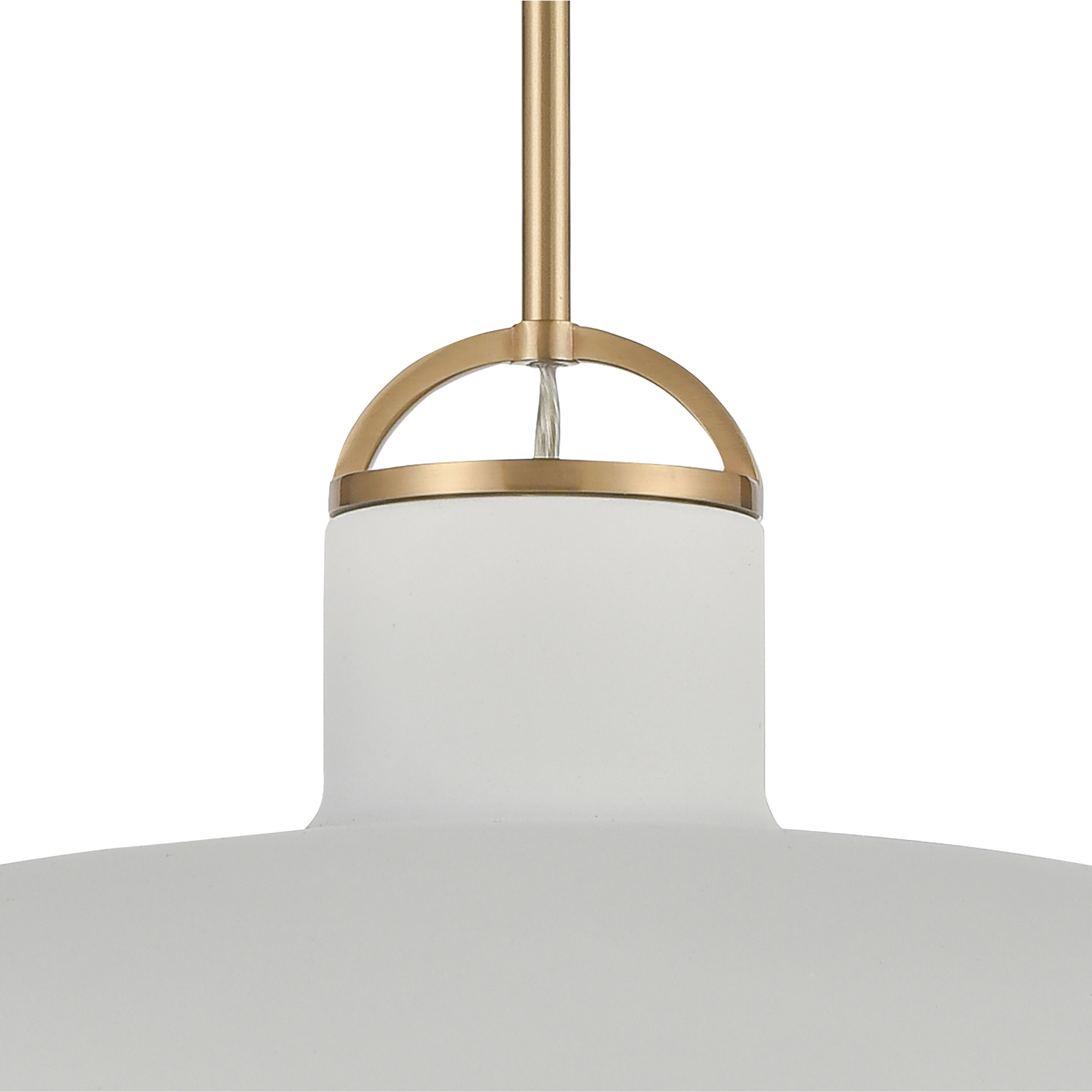 Surf 1 Light 27 inch Textured White Pendant Ceiling Light