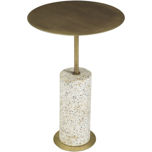 Gabriel 22 X 15 inch Gold Accent Table