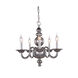 Champlain 5 Light 20 inch Silver Shade Pendant Ceiling Light